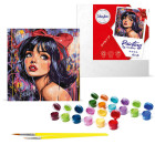 Tapyba pagal skaičius 40 x 40 cm KHO8601 Moderni Snieguolė AP0101