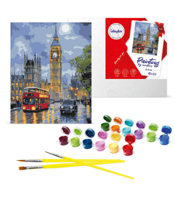 Tapyba pagal skaičius 40x50 cm KHO3662 Londono naktis