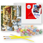 Tapyba pagal skaičius 40x50 cm KHO6551 Magija Kalėdų AP0109