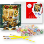 Piešimas pagal skaičius 40x50 cm KHO6553 Žaislų parduotuvė AP0110