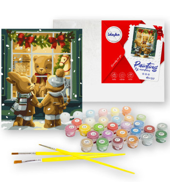 Piešimas pagal skaičius 40x50 cm KHO6553 Žaislų parduotuvė AP0110