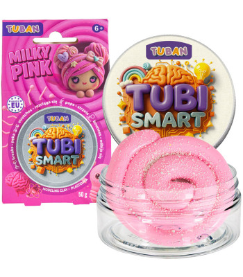 Tubi Smart plastilinas Milky Pink