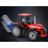 Didelis Konstruktorių Rinkinys 1675 Detalių 1:17 Traktorius + Plūgas Nuotoliniu Būdu Valdomas ZA5251