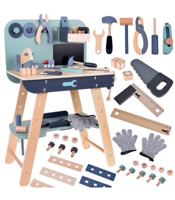 Medinis dirbtuvių rinkinys mažajam meistrui