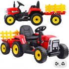 Akumuliatorinis traktorius su priekaba ir pulteliu PA0242