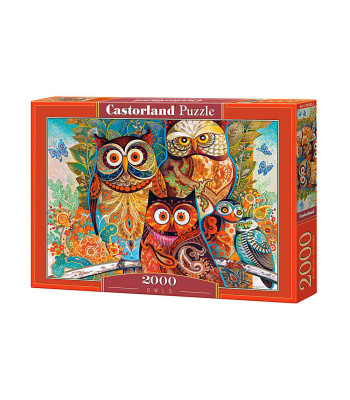 2000 dalių dėlionė 'Pelėdos'