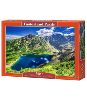 Dėlionė 500 dalių Czarny Staw Gąsienicowy, Tatrai, Lenkija