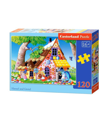 Puzzle 120 detalių Hansel ir Gretel