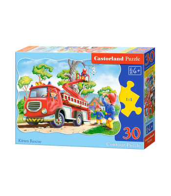 Puzzle 30 elementų – Katinėlio Gelbėjimas