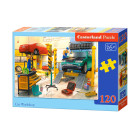 Dėlionė 120 elementų Automobilių Dirbtuvė