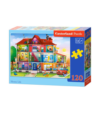Puzzle 120 elementų House Life B-13548-1