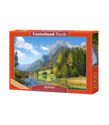 Dėlionė 2000 dalių Mountain Refuge in the Alps