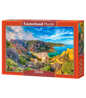 Puzzle 1500 dalių Costa Paradiso, Sardinija, Italija
