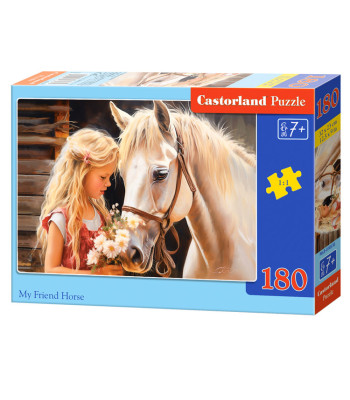 Dėlionė 180 dalių Mano Draugas Arklys B-018536