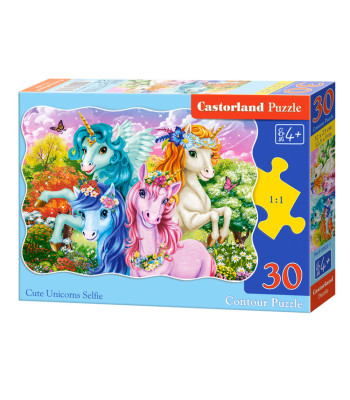 Puzzle 30 dalių Mielieji Vienaragiai Asmenukė B-03822-1