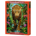 Puzzle 2000 dalių Leopardas laukinėje gamtoje