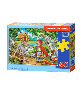 Dėlionė 60 el. Raudonkepuraitė