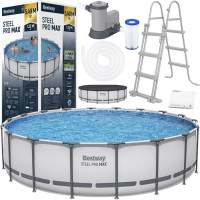 Bestway Stelažinis Baseinas 549x122 cm 11in1 56462