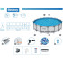 Bestway Stelažinis Baseinas 549x122 cm 11in1 56462