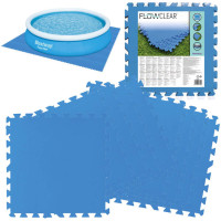 Bestway Putų kilimėlis po baseinu 50cm x 50cm 58220
