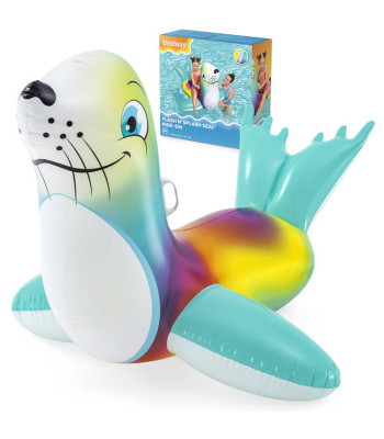 Bestway pripučiamas čiužinys plaukimui SEAL su rankenomis 157x114 cm 41479