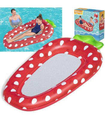 Bestway Pripučiamas Plaukimo Hamakas Vaikams Braškė