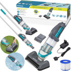 Bestway Belaidė rankinė baseino dulkių siurblys AquaGrip + 2 galvutės 58946