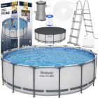 Bestway Rėminis Baseinas 457x122cm 11in1 56438