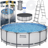 Bestway Rėminis Baseinas 457x122cm 11in1 56438