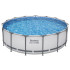 Bestway Rėminis Baseinas 457x122cm 11in1 56438