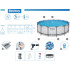 Bestway Rėminis Baseinas 457x122cm 11in1 56438