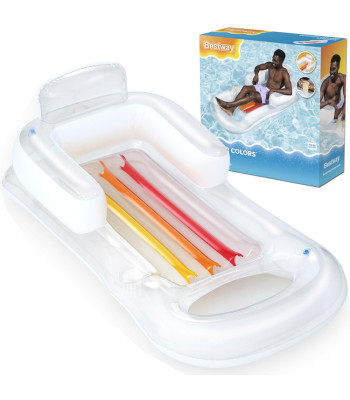 Bestway Pripučiamas Čiužinys su Atlošu ir Puodelio Laikikliu