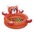 Bestway sausas baseinas su kamuoliukais raudona panda 107x94 cm + 50 kamuoliukų