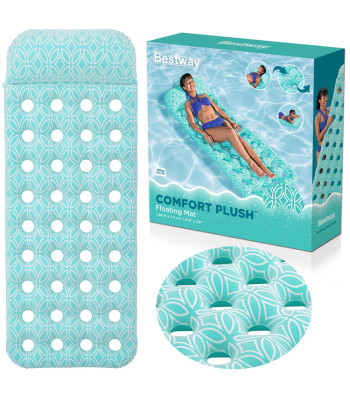 Bestway paplūdimio čiužinys Comfort Plush spalvos keitimo efektu 198x74 cm