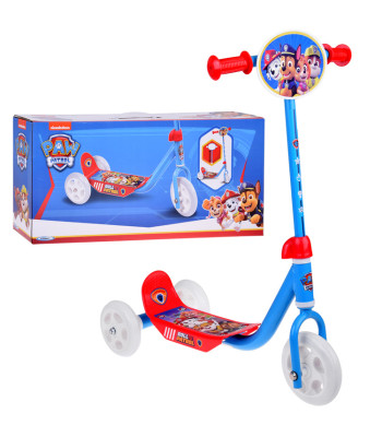 Triratė vaikiška paspirtukas 20 kg „Šunyčių patrulis“ RAUDONA SP0851