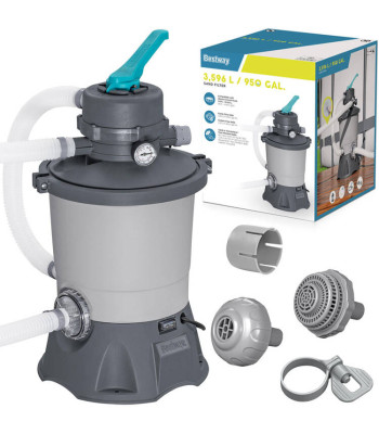 Bestway Smėlio Pompa Baseinui 3596 l/h Su Filtravimo Kamuoliukais 58515
