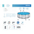 Bestway karkasinis baseinas 427x122cm 10in1 5612X