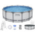 Bestway karkasinis baseinas 396x122 cm 8 viename 5618W