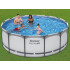 Bestway karkasinis baseinas 396x122 cm 8 viename 5618W
