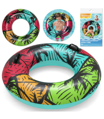 Bestway Pripučiamas Ratas Plaukiojimui su Rankenomis 0,91m 10+