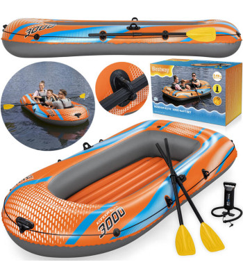 Bestway Pripučiama valtis Kondor Elite 3000 su irklais ir pompa