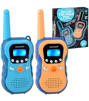 Walkie Talkie radijo stotelė su moduliatoriumi ir 3 km veikimo zona