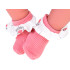 Interaktyvi lėlė Kūdikis 45 cm, minkšta ir interaktyvi, rožinis komplektas