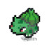 Mattel Konstruktoriai MEGA Pokémon Bulbasaur 15 cm Pixel Art RETRO 374 el. ZA6177