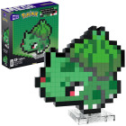 Mattel Konstruktoriai MEGA Pokémon Bulbasaur 15 cm Pixel Art RETRO 374 el. ZA6177