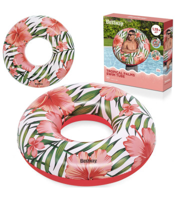 Bestway Tropikalinis Pripučiamas Plaukimo Ratas 119 cm