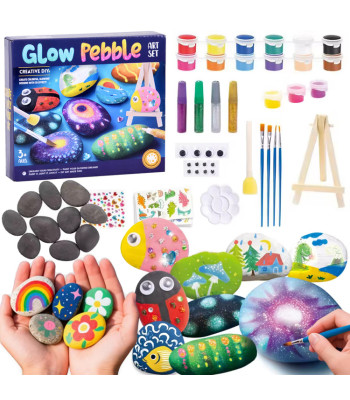 Dažymo akmenų rinkinys „Pasidaryk pats“