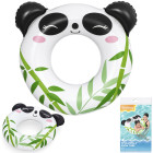 Bestway pripučiamas plaukimo ratas vaikams 60 kg PANDA 85x76 cm