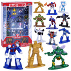 Transformers Nano Metalfigs Jada Toys – 18 figūrėlių rinkinys