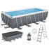 Bestway Plieninis Rėmelis Baseinas 488x244x122cm 9in1 56671